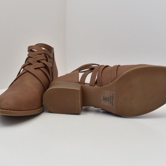 Unr8ed Shoes Unr8ed Brown Shoes With Strap Detail W6 Poshmark